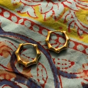 14k gold hoops